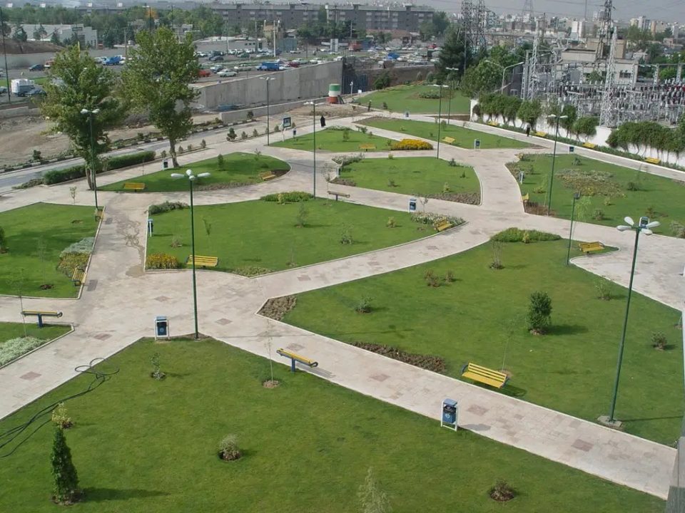 بازپیرایی معابر بوستان معلم